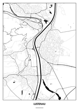 Lade das Bild in den Galerie-Viewer, Lustenau Poster - Minimal Design