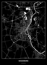 Lade das Bild in den Galerie-Viewer, Magdeburg Poster - Minimal Design