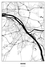 Lade das Bild in den Galerie-Viewer, Mainz Light Poster - Minimal - Detailansicht