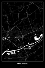 Lade das Bild in den Galerie-Viewer, Marchtrenk Dark Poster - Minimal - Detailansicht