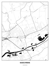 Lade das Bild in den Galerie-Viewer, Marchtrenk Poster - Minimal Design