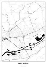 Lade das Bild in den Galerie-Viewer, Marchtrenk Poster - Minimal Design