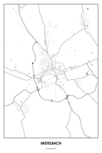 Lade das Bild in den Galerie-Viewer, Mistelbach Light Poster - Minimal - Detailansicht