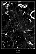 Lade das Bild in den Galerie-Viewer, Moers Dark Poster - Minimal - Detailansicht