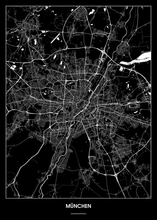 Lade das Bild in den Galerie-Viewer, München Poster - Minimal Design
