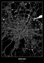 Lade das Bild in den Galerie-Viewer, München Poster - Minimal Design