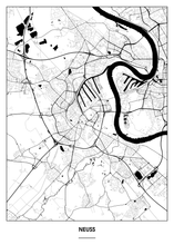 Lade das Bild in den Galerie-Viewer, Neuss Poster - Minimal Design