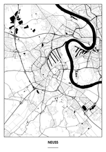 Lade das Bild in den Galerie-Viewer, Neuss Poster - Minimal Design