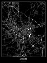Lade das Bild in den Galerie-Viewer, Nürnberg Poster - Minimal Design