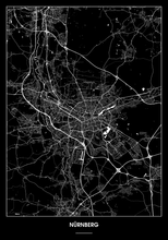 Lade das Bild in den Galerie-Viewer, Nürnberg Poster - Minimal Design