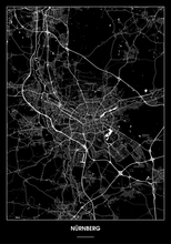 Lade das Bild in den Galerie-Viewer, Nürnberg Poster - Minimal Design