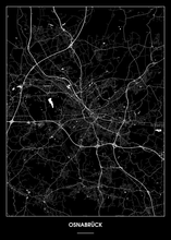 Lade das Bild in den Galerie-Viewer, Osnabrück Poster - Minimal Design