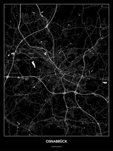 Lade das Bild in den Galerie-Viewer, Osnabrück Poster - Minimal Design