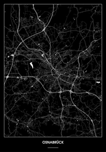 Lade das Bild in den Galerie-Viewer, Osnabrück Poster - Minimal Design
