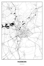Lade das Bild in den Galerie-Viewer, Paderborn Light Poster - Minimal - Detailansicht