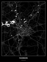 Lade das Bild in den Galerie-Viewer, Paderborn Poster - Minimal Design