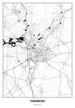 Lade das Bild in den Galerie-Viewer, Paderborn Poster - Minimal Design