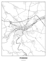 Lade das Bild in den Galerie-Viewer, Pforzheim Poster - Minimal Design