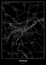Lade das Bild in den Galerie-Viewer, Pforzheim Poster - Minimal Design