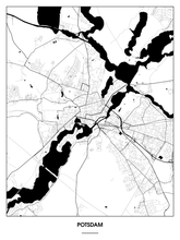 Lade das Bild in den Galerie-Viewer, Potsdam Poster - Minimal Design