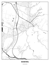 Lade das Bild in den Galerie-Viewer, Rankweil Poster - Minimal Design