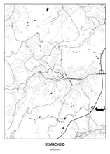 Lade das Bild in den Galerie-Viewer, Remscheid Poster - Minimal Design
