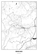 Lade das Bild in den Galerie-Viewer, Remscheid Poster - Minimal Design