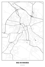 Lade das Bild in den Galerie-Viewer, Ried im Innkreis Light Poster - Minimal - Detailansicht