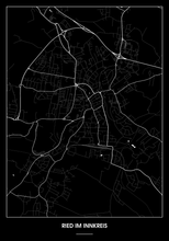 Lade das Bild in den Galerie-Viewer, Ried im Innkreis Poster - Minimal Design