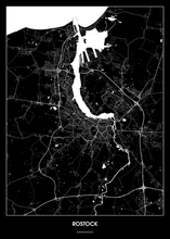 Lade das Bild in den Galerie-Viewer, Rostock Poster - Minimal Design