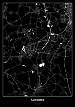 Lade das Bild in den Galerie-Viewer, Salzgitter Poster - Minimal Design