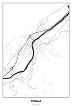 Lade das Bild in den Galerie-Viewer, Schwaz Light Poster - Minimal - Detailansicht