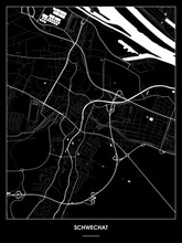 Lade das Bild in den Galerie-Viewer, Schwechat Poster - Minimal Design