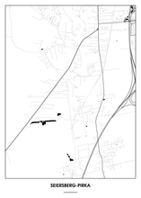 Lade das Bild in den Galerie-Viewer, Seiersberg-Pirka Poster - Minimal Design