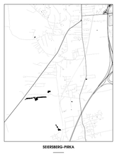 Lade das Bild in den Galerie-Viewer, Seiersberg-Pirka Poster - Minimal Design