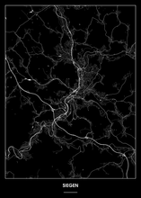 Lade das Bild in den Galerie-Viewer, Siegen Poster - Minimal Design