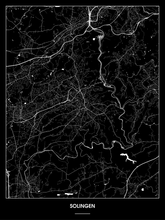 Lade das Bild in den Galerie-Viewer, Solingen Poster - Minimal Design