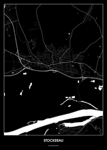 Lade das Bild in den Galerie-Viewer, Stockerau Poster - Minimal Design