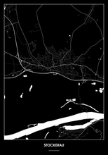 Lade das Bild in den Galerie-Viewer, Stockerau Poster - Minimal Design
