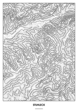 Lade das Bild in den Galerie-Viewer, Stuhleck Poster - Minimal Design