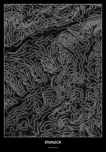 Lade das Bild in den Galerie-Viewer, Stuhleck Poster - Minimal Design