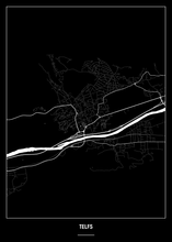 Lade das Bild in den Galerie-Viewer, Telfs Poster - Minimal Design