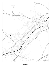 Lade das Bild in den Galerie-Viewer, Ternitz Poster - Minimal Design