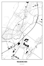 Lade das Bild in den Galerie-Viewer, Traiskirchen Light Poster - Minimal - Detailansicht