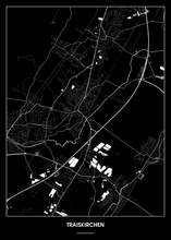 Lade das Bild in den Galerie-Viewer, Traiskirchen Poster - Minimal Design