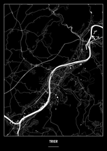 Lade das Bild in den Galerie-Viewer, Trier Poster - Minimal Design