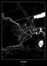 Lade das Bild in den Galerie-Viewer, Villach Poster - Minimal Design