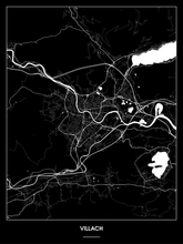Lade das Bild in den Galerie-Viewer, Villach Poster - Minimal Design