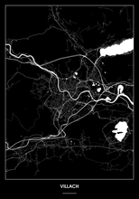 Lade das Bild in den Galerie-Viewer, Villach Poster - Minimal Design