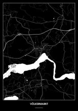 Lade das Bild in den Galerie-Viewer, Völkermarkt Poster - Minimal Design